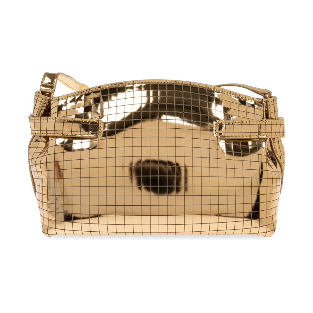 Salvatore Ferragamo Schoudertas Hug Small Yellow Dames