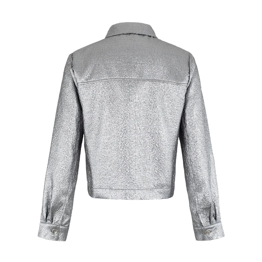 Anna Van Toor Blouse Lange Mouw Gray Dames