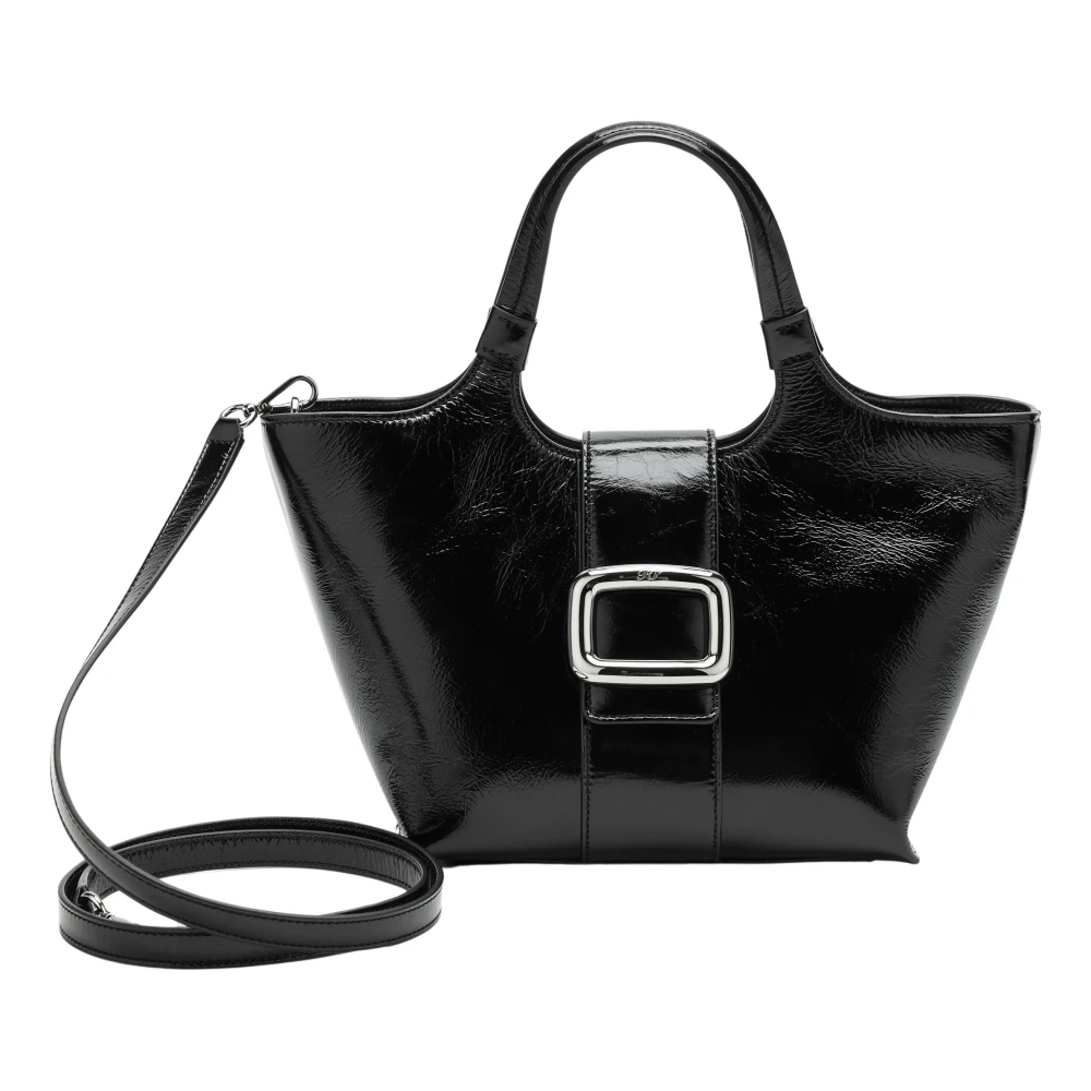 Roger Vivier Stijlvolle Tote Tas in Chocoladebruin Black Dames