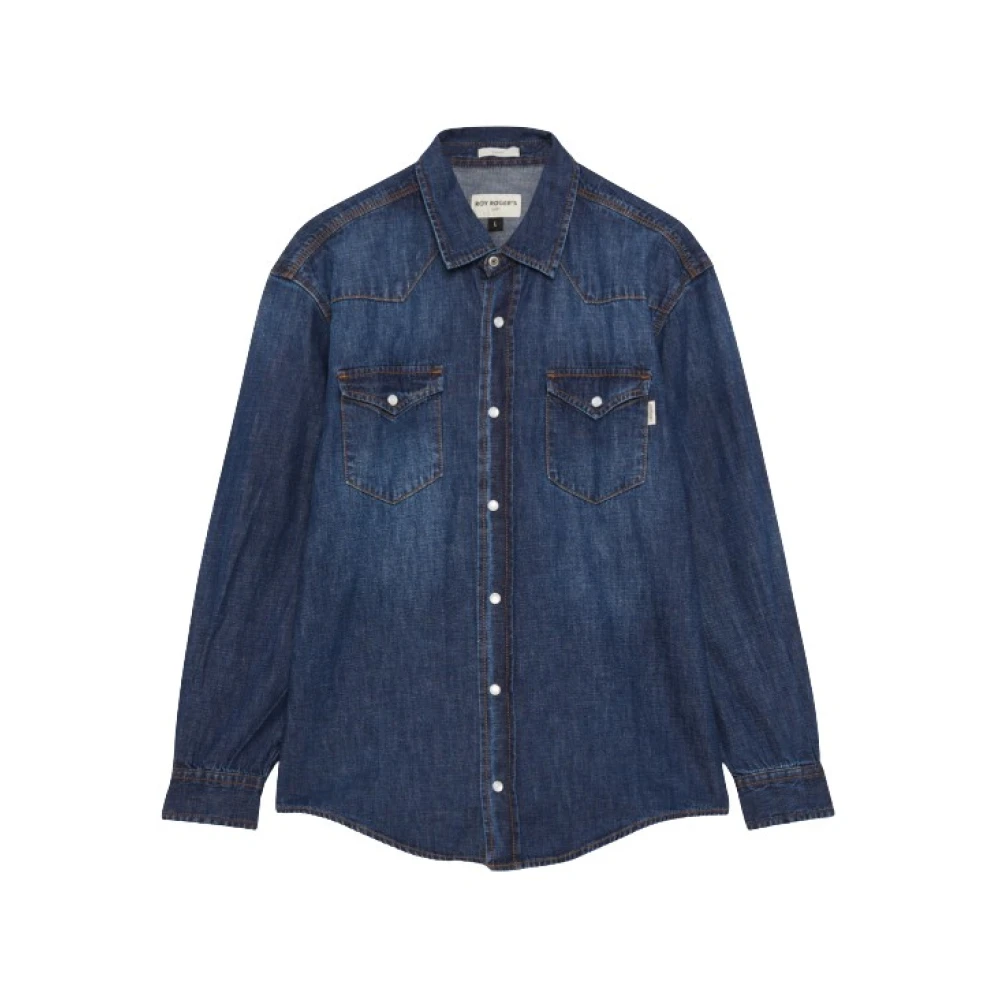 Shirts > Denim Shirts - - Roy Roger's - Modalova