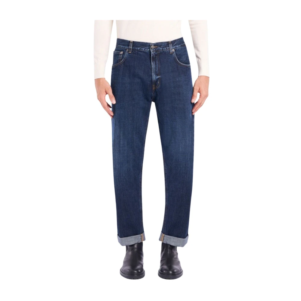 Dondup Uomo Blu Jeans, W33, New,