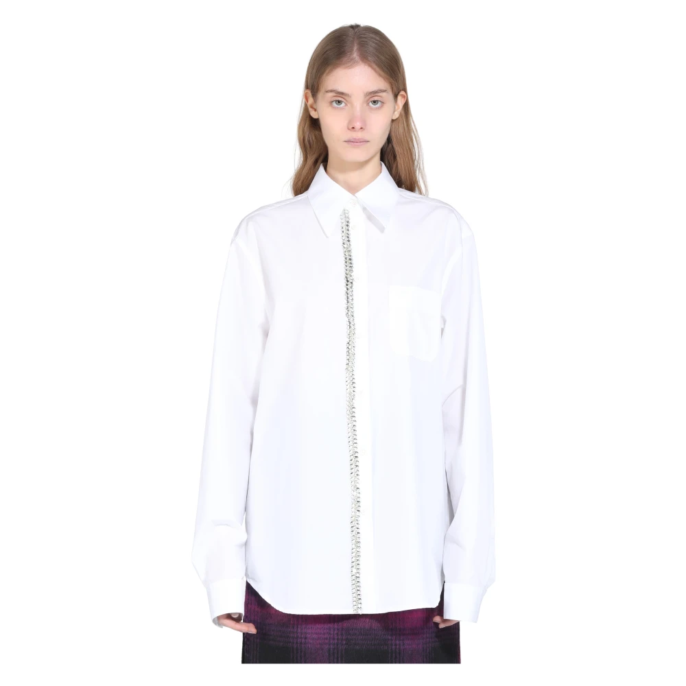 N21 Witte Herenoverhemd White Dames