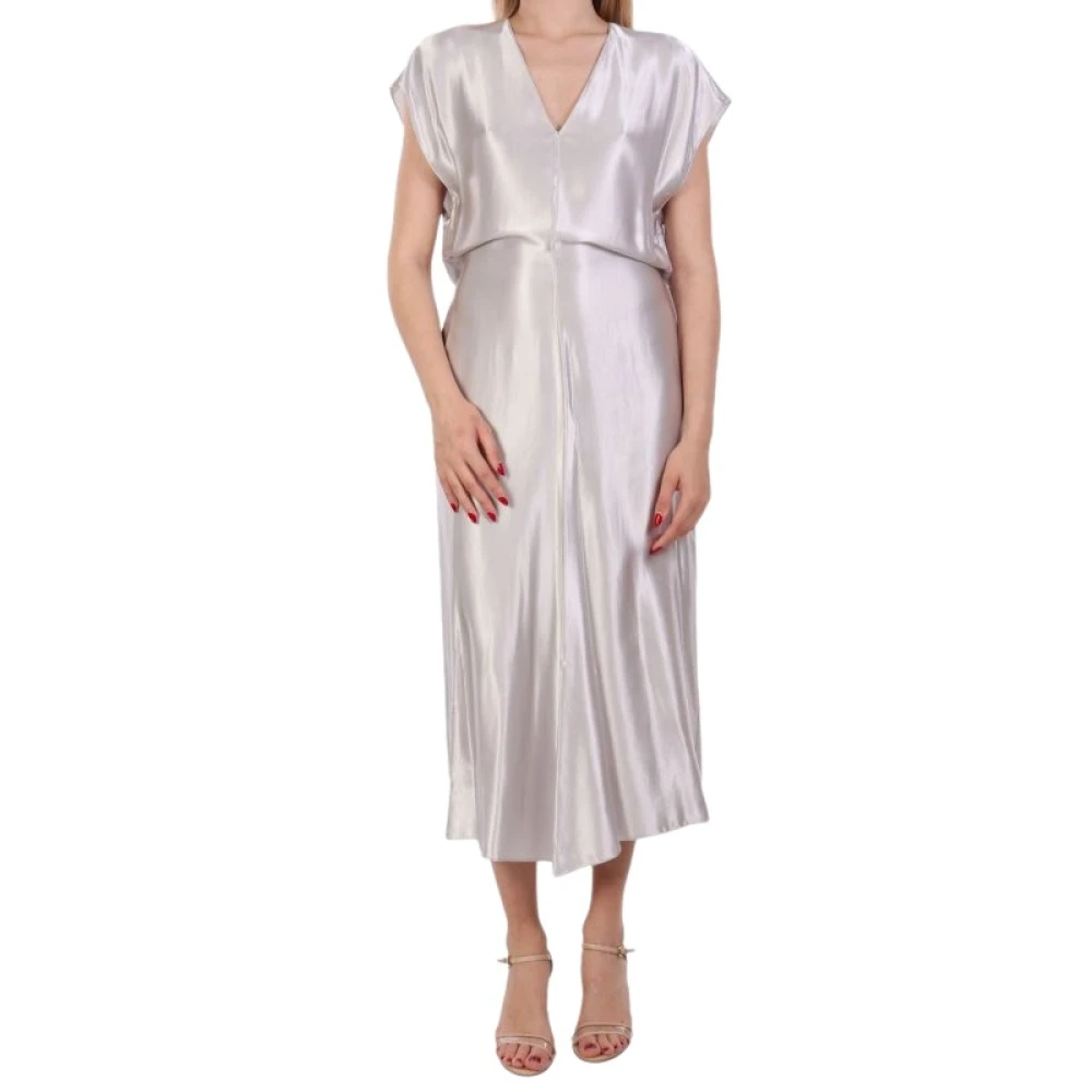 Patrizia Pepe Mujer Gris Vestidos, Talla: S