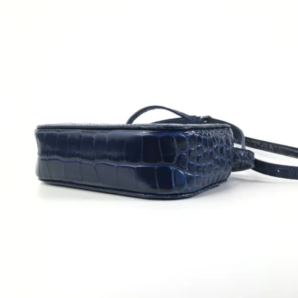 Balenciaga Vintage Pre-owned Leather handbags Blue Dames