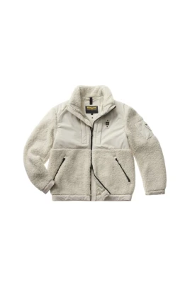 Misty Shearling Bikerjacka