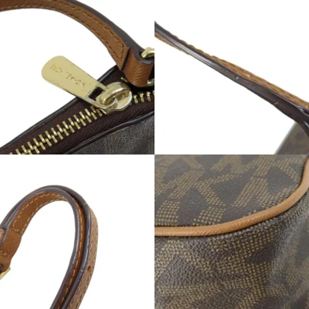 Michael Kors Pre-owned Plastic handbags Brown Dames
