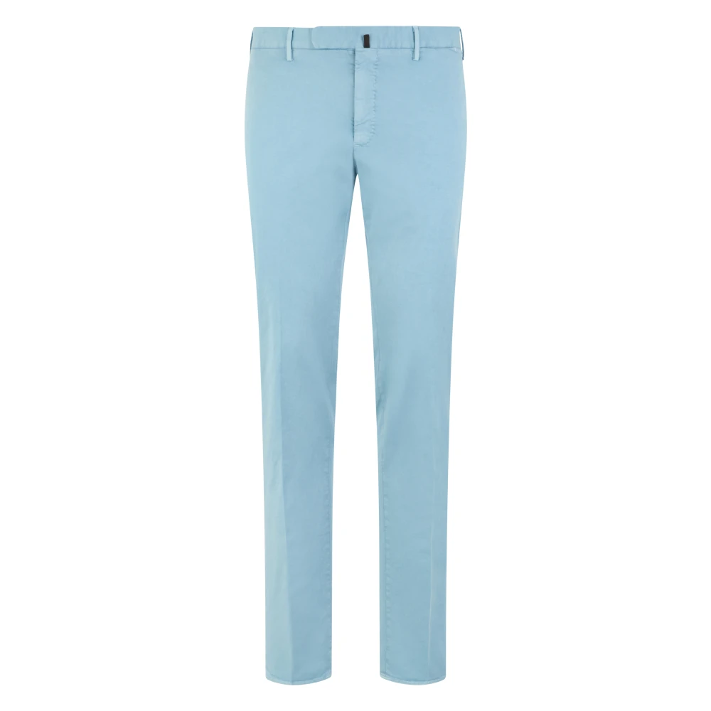 Slowear Men's Blue Chinos, S, Slim Fit Cotton Trousers