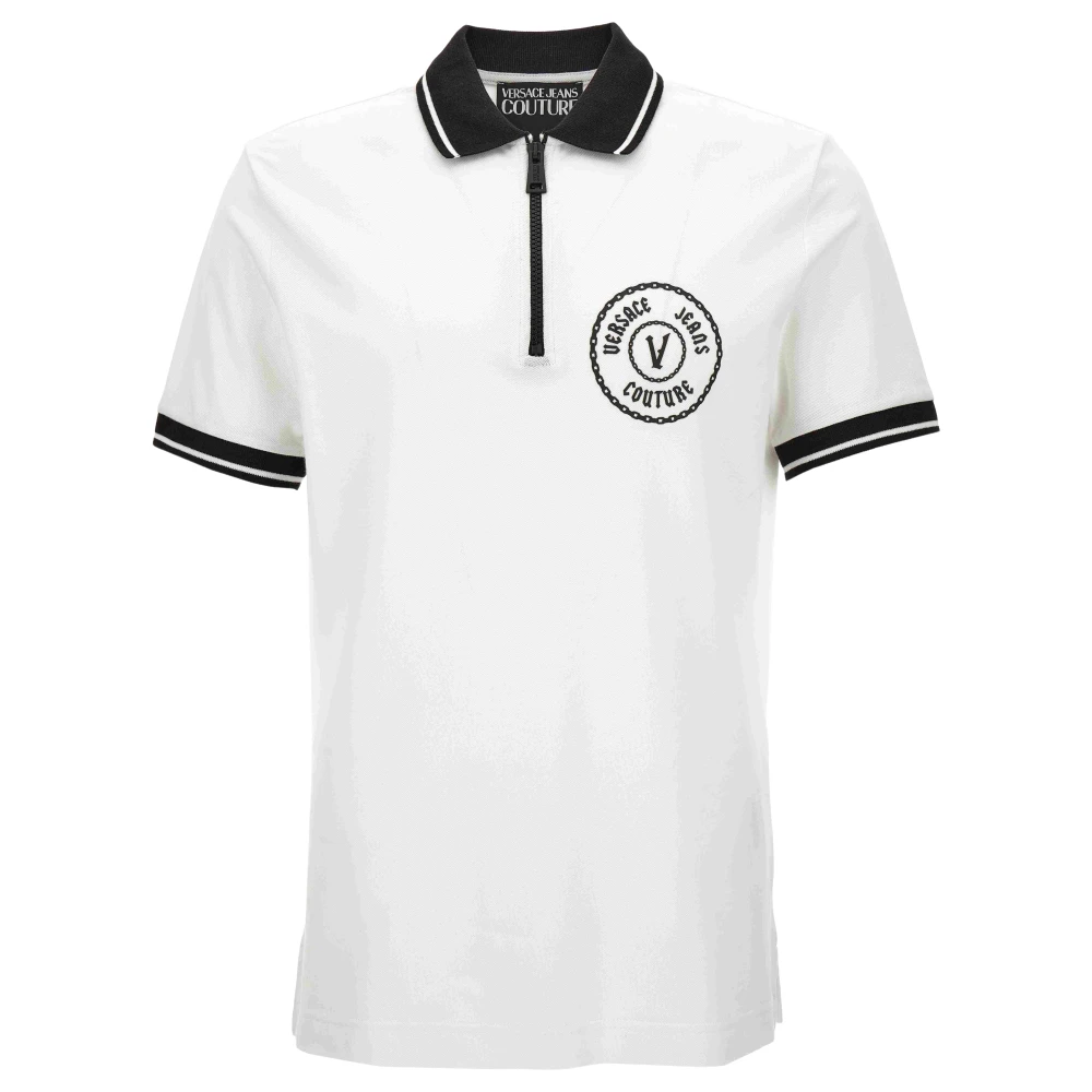 Versace Jeans Couture T-shirts en Polos White Heren