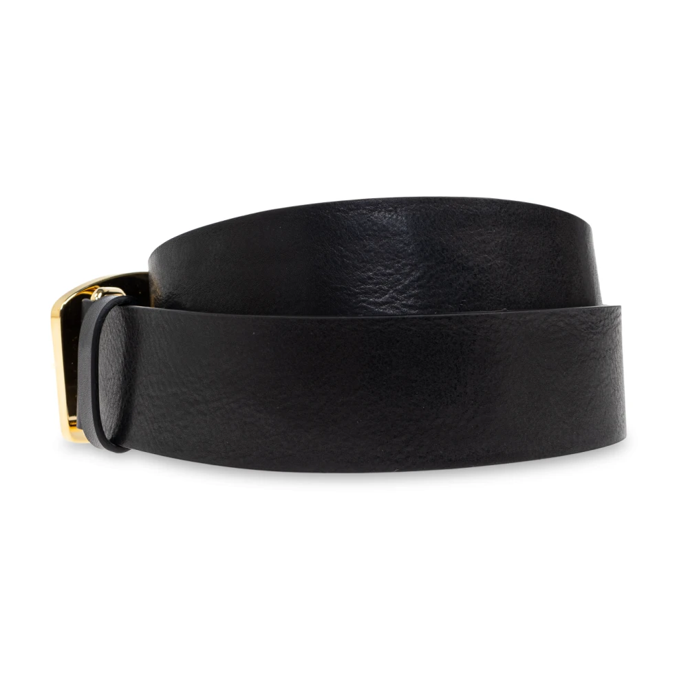 Dsquared2 Leren riem Black Heren