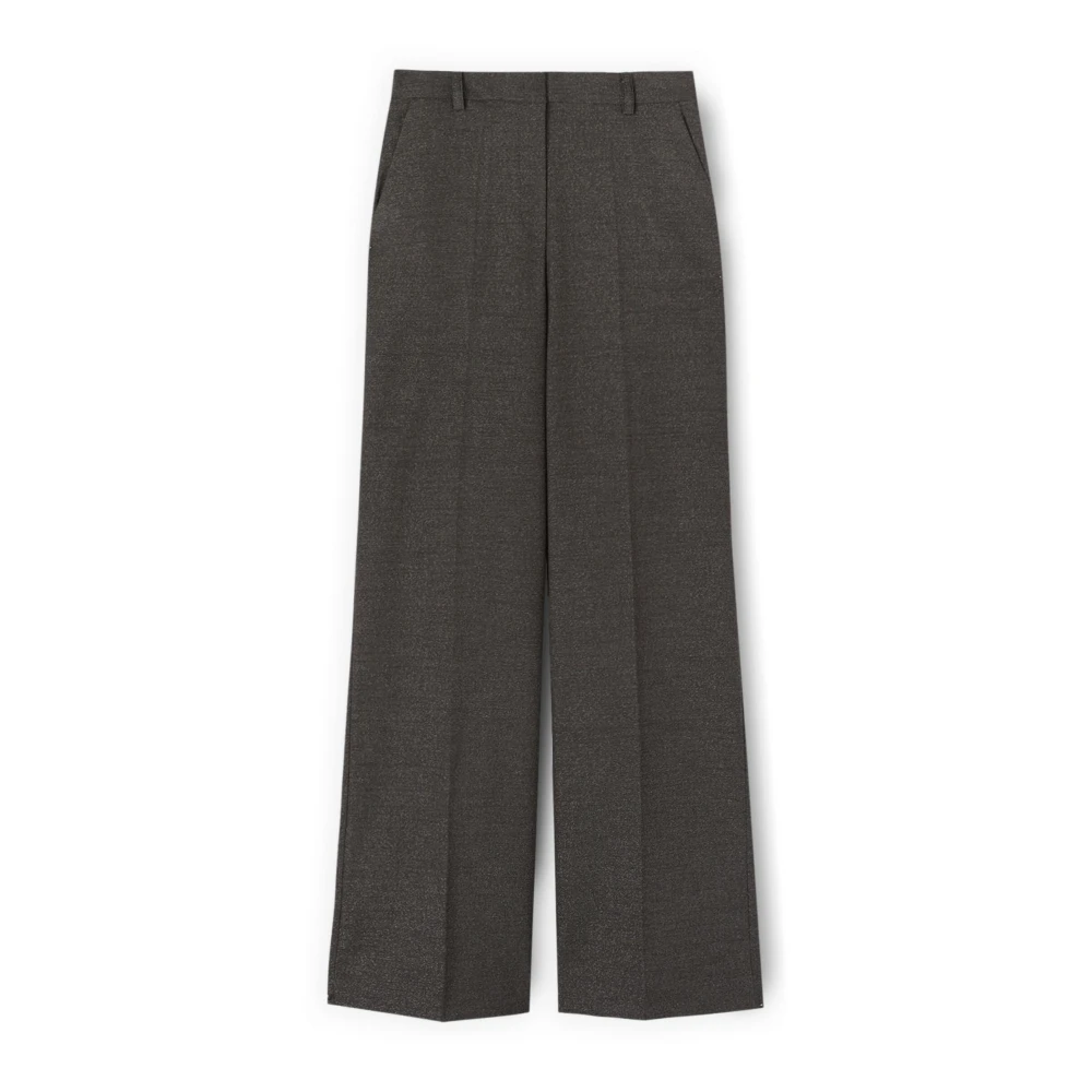 Motivi Femme Gris Pantalons, Taille: 38 Fr Palazzo Pants
