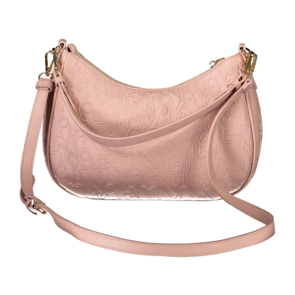 Valentino by Mario Valentino Roze Schoudertas met Afneembare Band Pink Dames