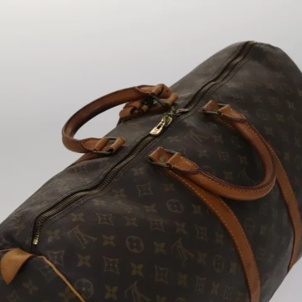 Louis Vuitton Vintage Pre-owned Canvas travel-bags Brown Dames