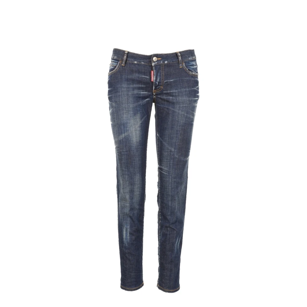 Dsquared2 Women's Blue Jeans - Slim Fit Jeans - Xs - Jeans