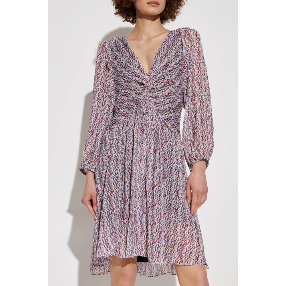 IRO Jurk Ruline Multicolor Dames