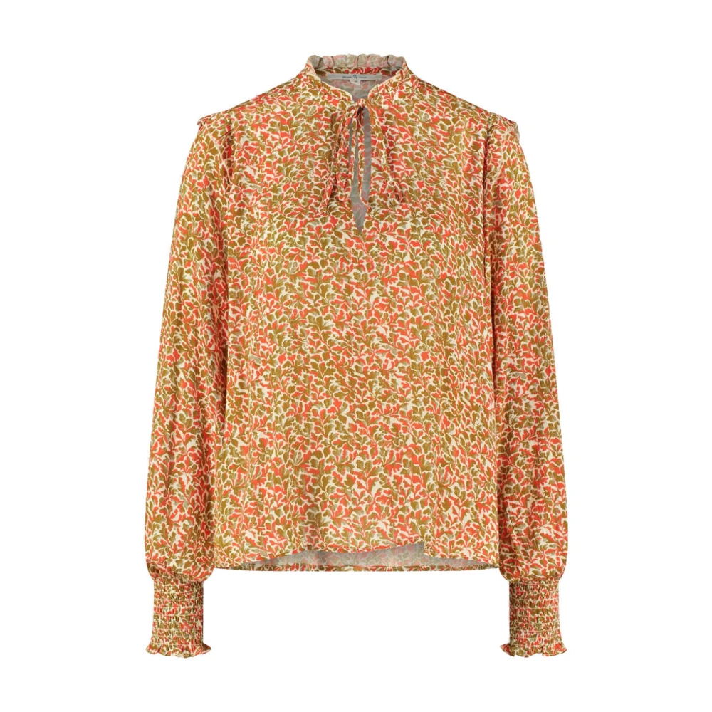 Circle of Trust Roos Blouse Lange Mouw Top Multicolor Dames