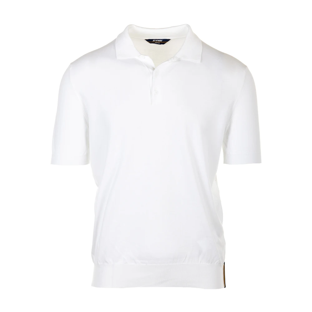 K-way Witte T-shirts en Polos Pleyne White Heren