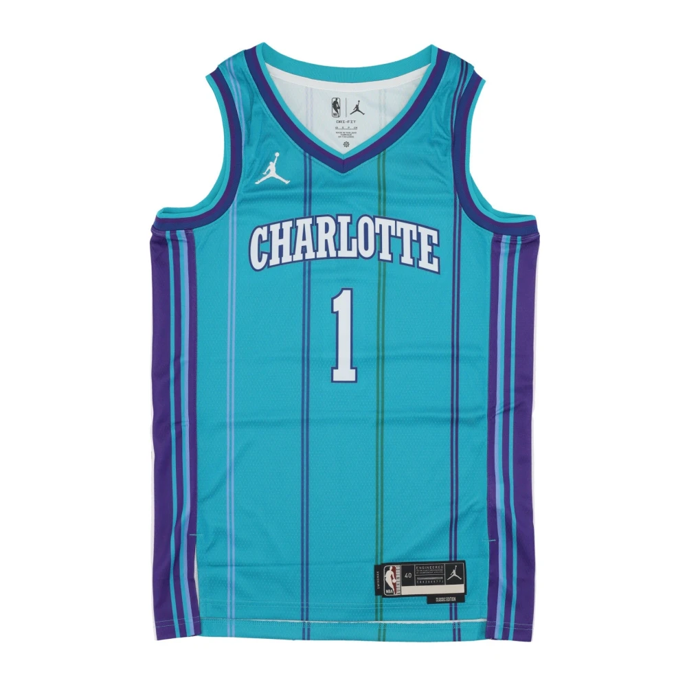Jordan Basketbal Tanktop Lamelo Ball Editie Blue Heren