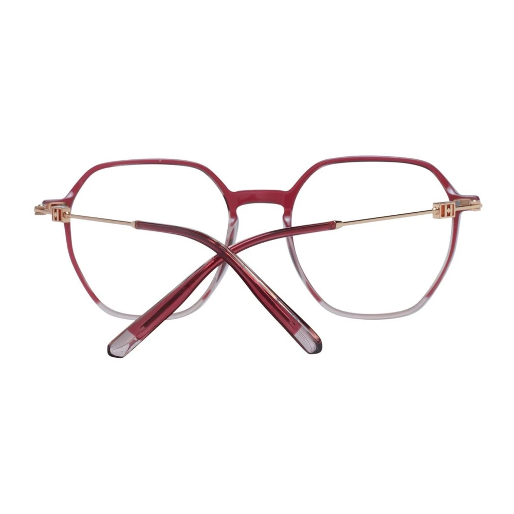 Ana Hickmann Rode Vierkante Acetaat Optische Frames voor Vrouwen Red Dames