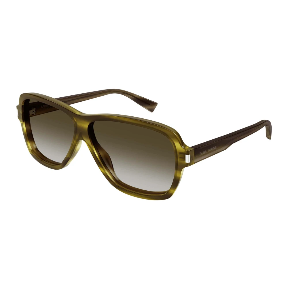Saint Laurent Men's Green Sunglasses, 62 Mm, Sunglasses