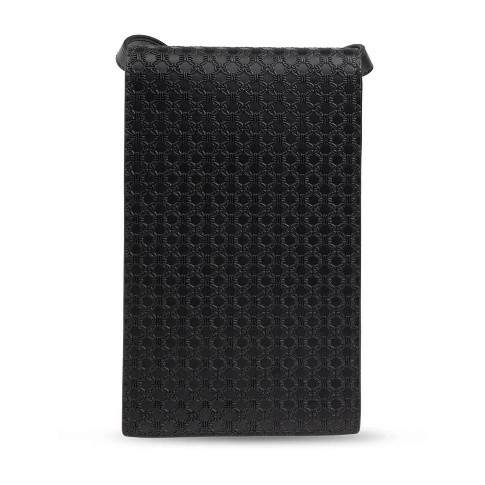Emporio Armani Schoudertas met logo Black Heren