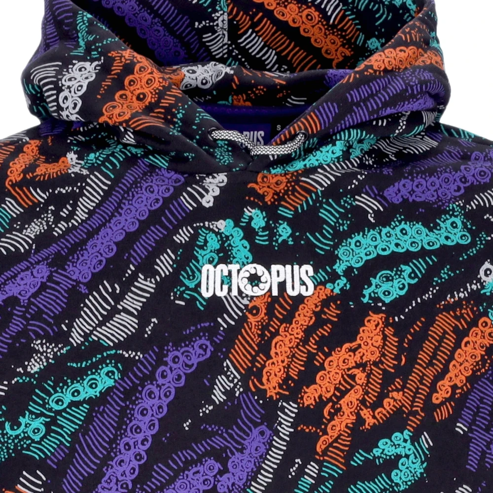 Octopus Deco Hoodie Multicolor Heren