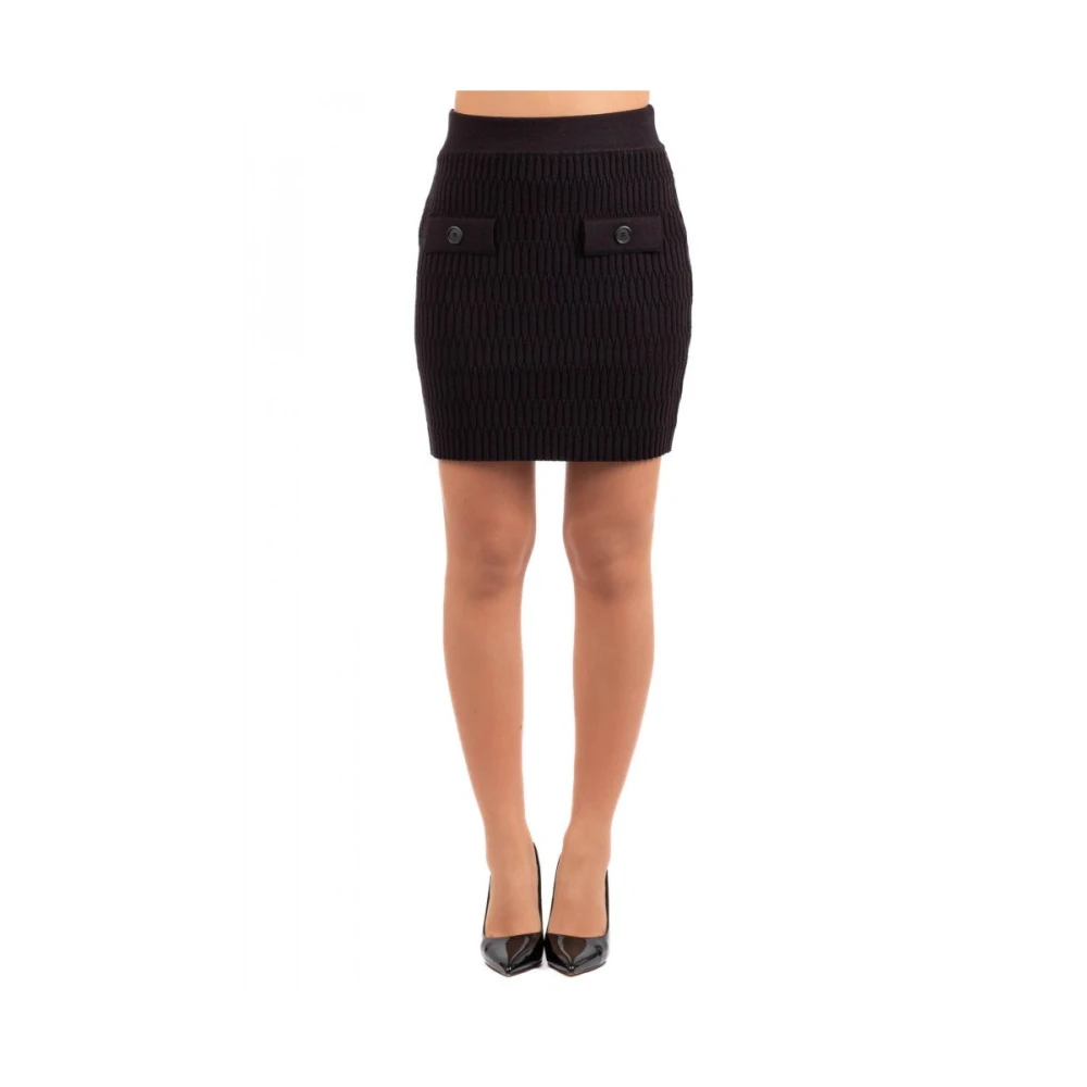 pinko Stijlvolle Roze Rok Black Dames