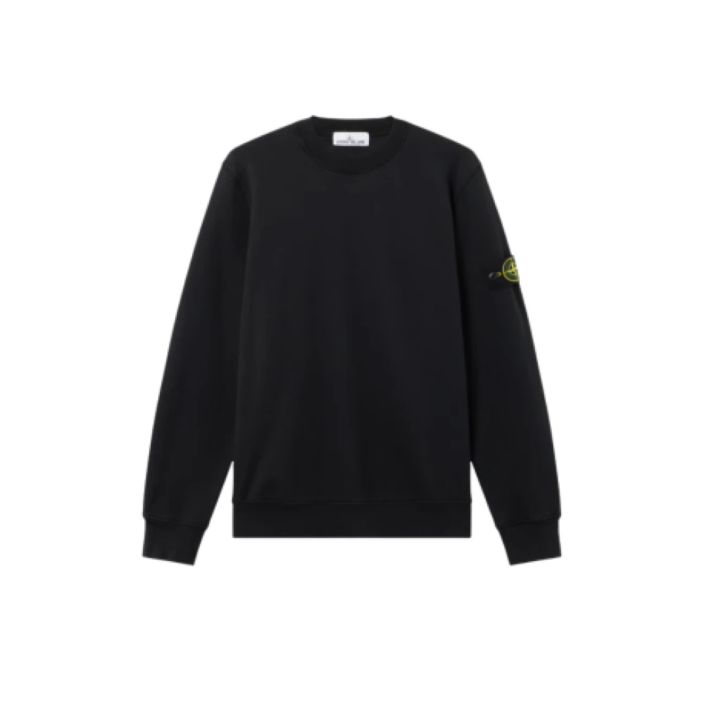 Stone Island Black Sweatshirt - Male - Sweatshirts - M - Sweatshirts & Hoodies