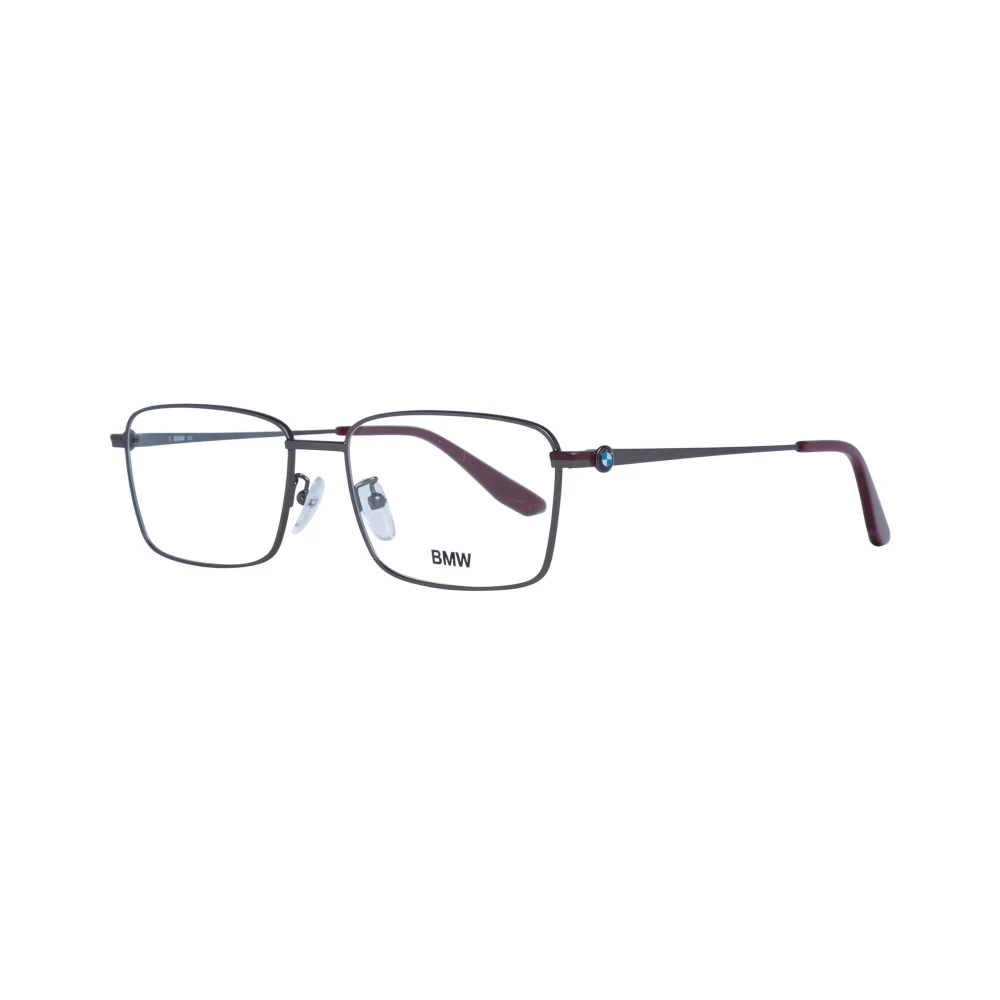BMW Gunmetal Trapezium Optische Monturen Gray Heren
