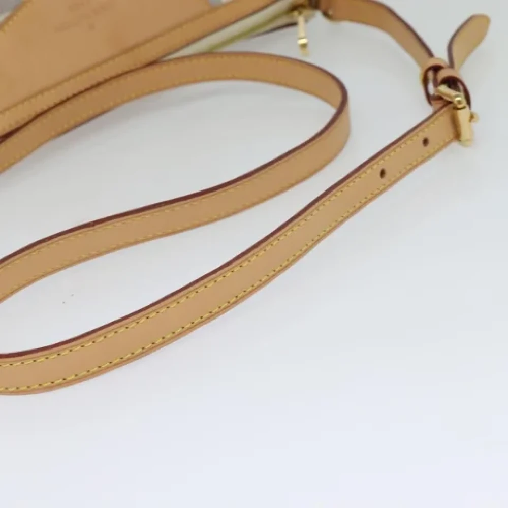 Louis Vuitton Vintage Pre-owned Canvas louis-vuitton-bags White Dames