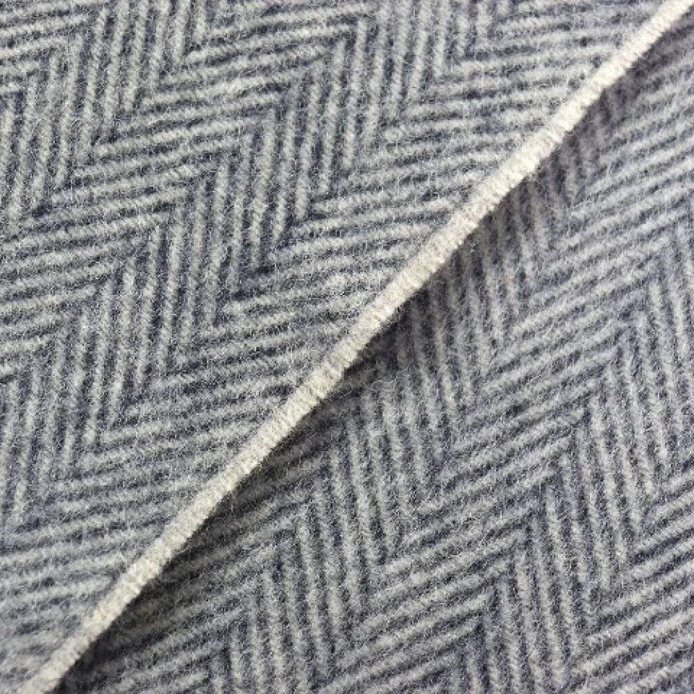 Burberry Vintage Pre-owned Wool scarves Gray Dames