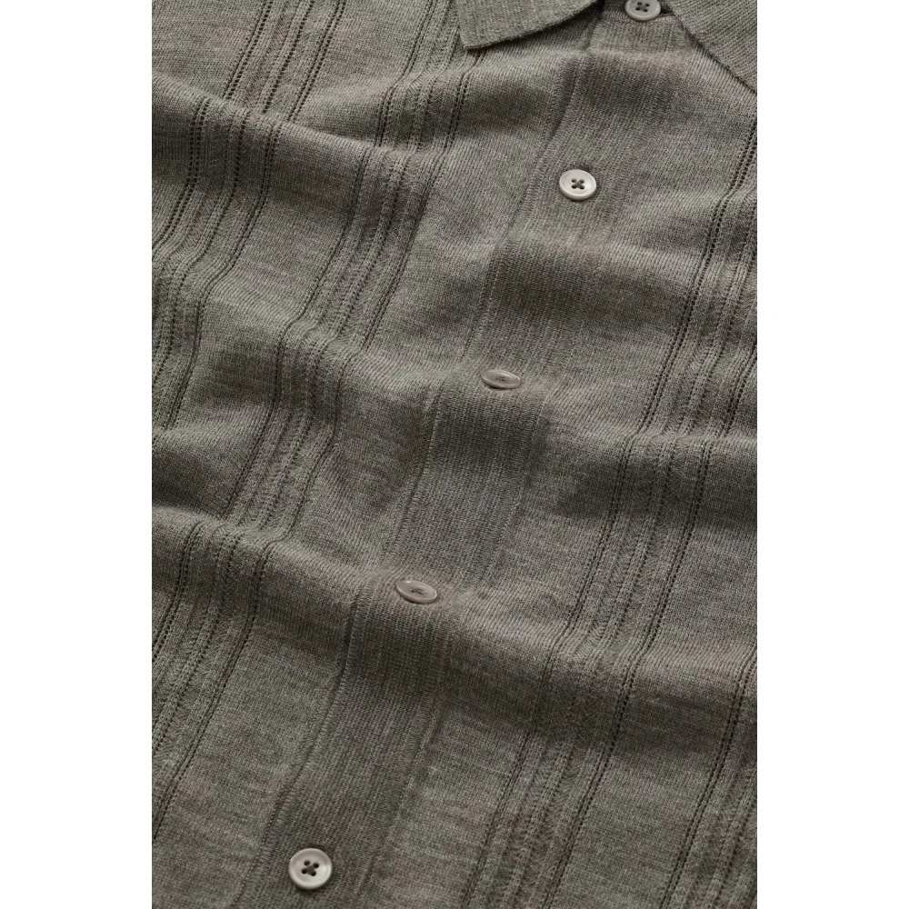 Nn07 Groene Thor SS Cardigan 6584 Green Heren