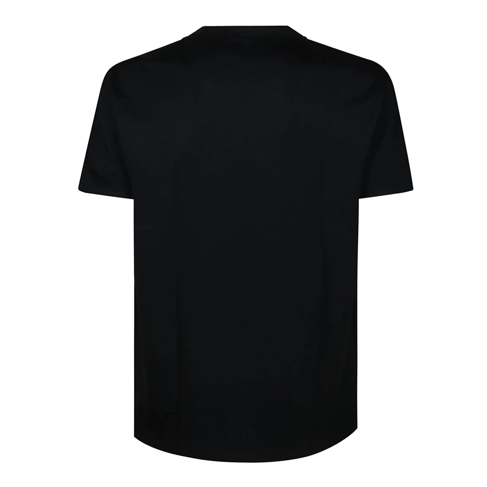 Paolo Pecora Klassiek Katoenen T-shirt Blue Heren