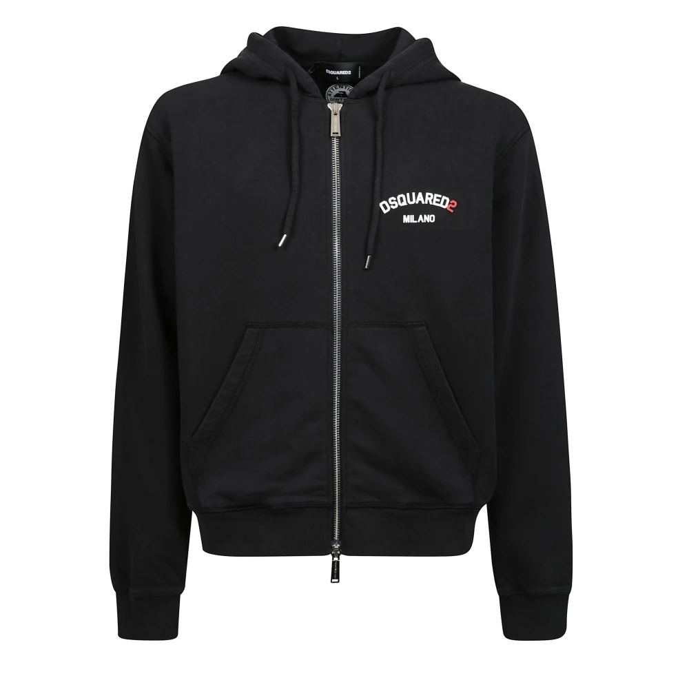 Sweatshirts & Hoodies > Zip-throughs - - Dsquared2 - Modalova