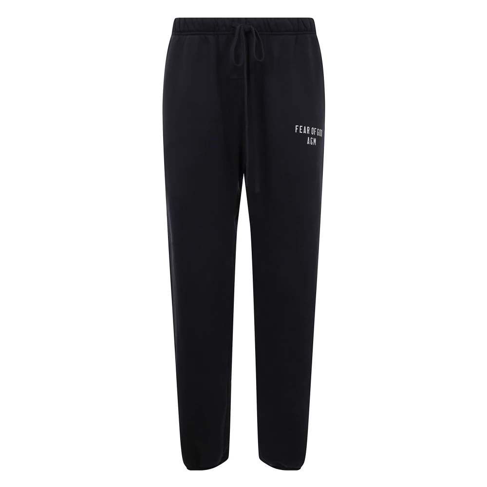 Fear Of God Zwarte Fleece Essential Sweatpant Black Heren