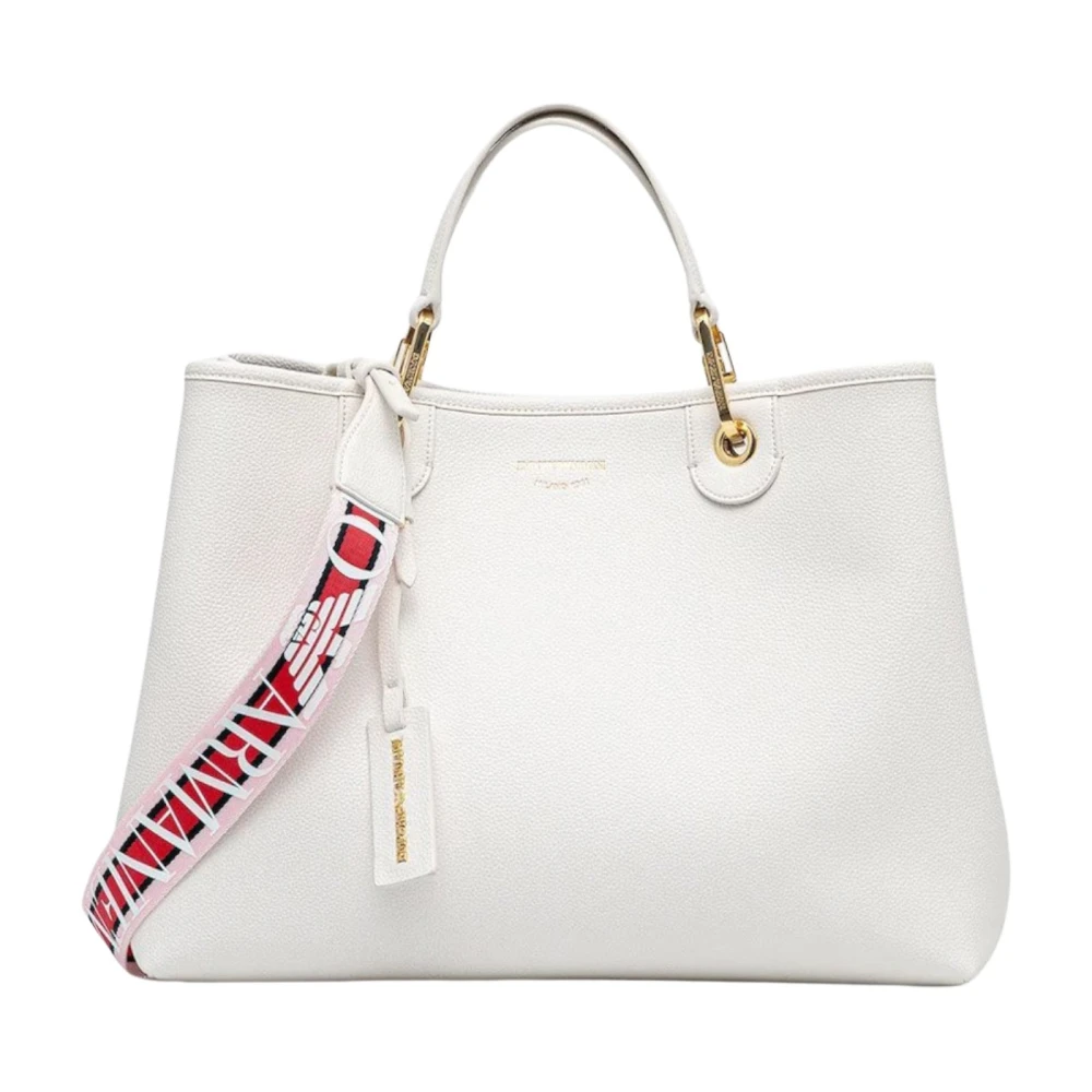 Emporio Armani Vrouw Wit Tassen Dames, One Size, Schoudertas