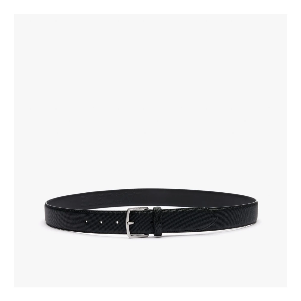 Lacoste Core Collection Heren Riem Zwart Black Heren