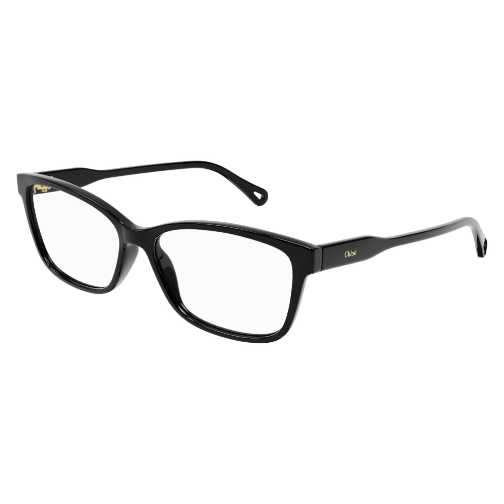 Chloé Unisex Black Glasses, 55 Mm, Optical Frame