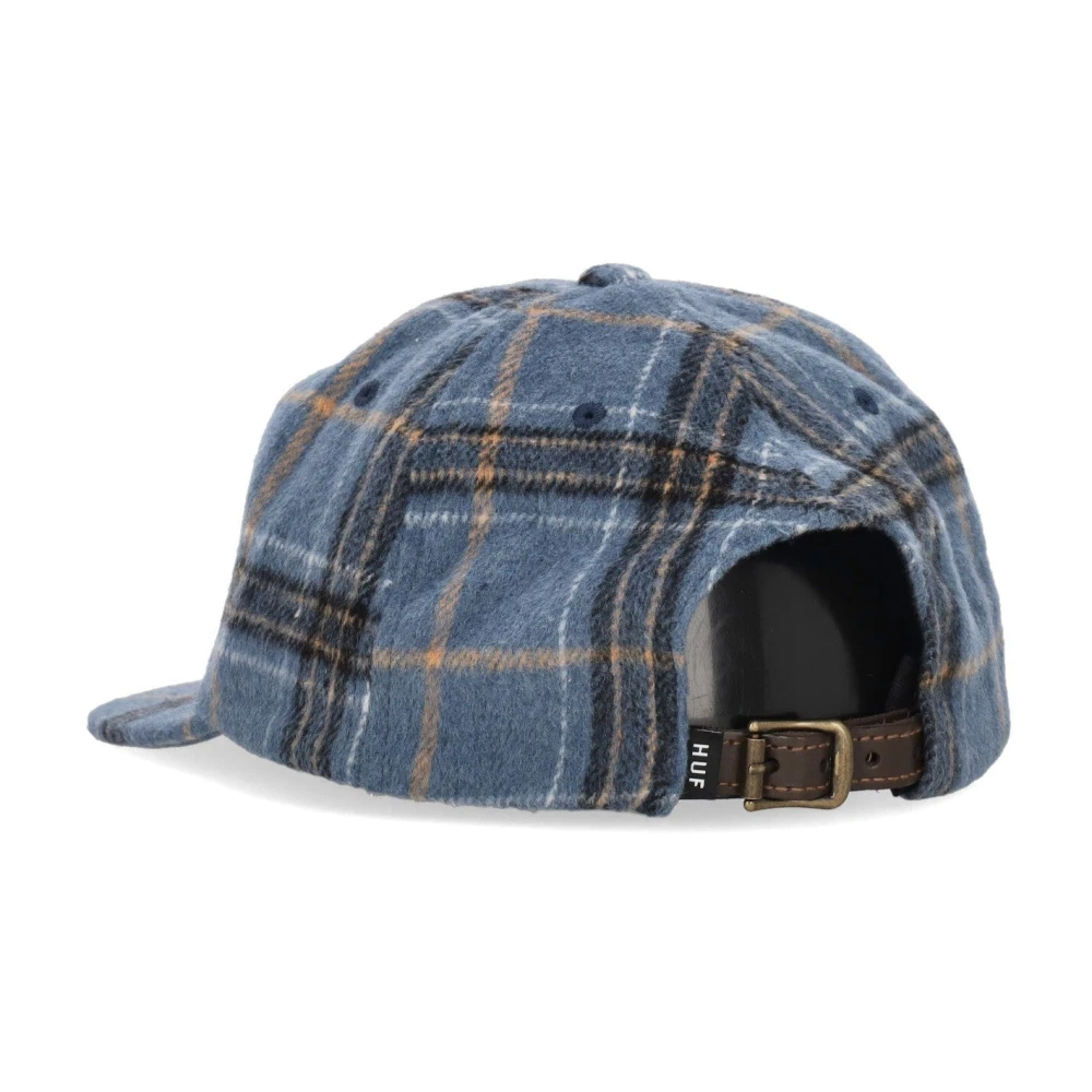 HUF Geruite Flanellen A-Frame Pet Marineblauw Multicolor Heren
