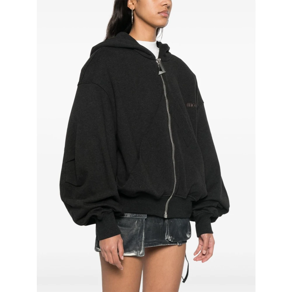 The Attico Stijlvolle Sweaters Collectie Black Dames