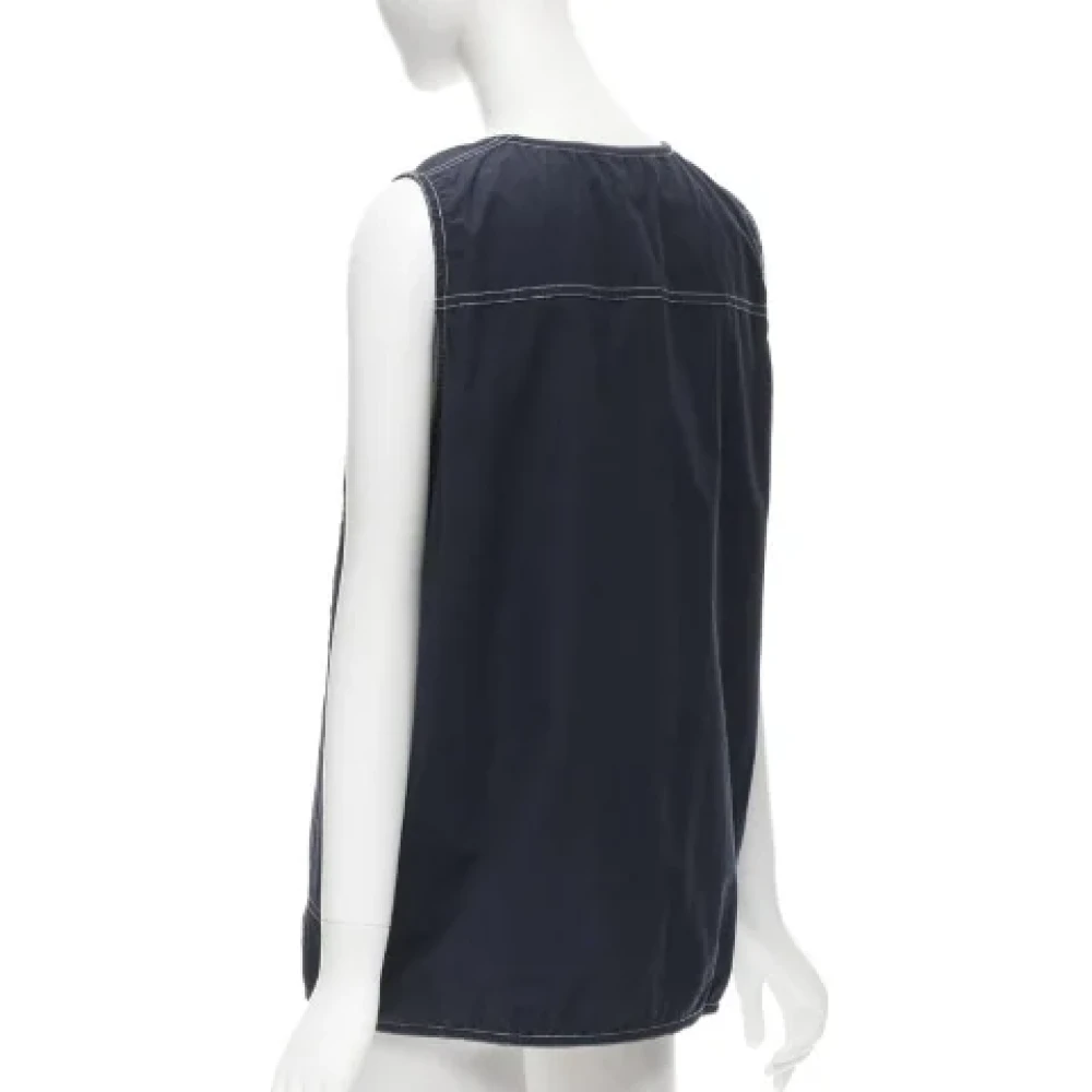 Marni Pre-owned Cotton tops Blue Dames