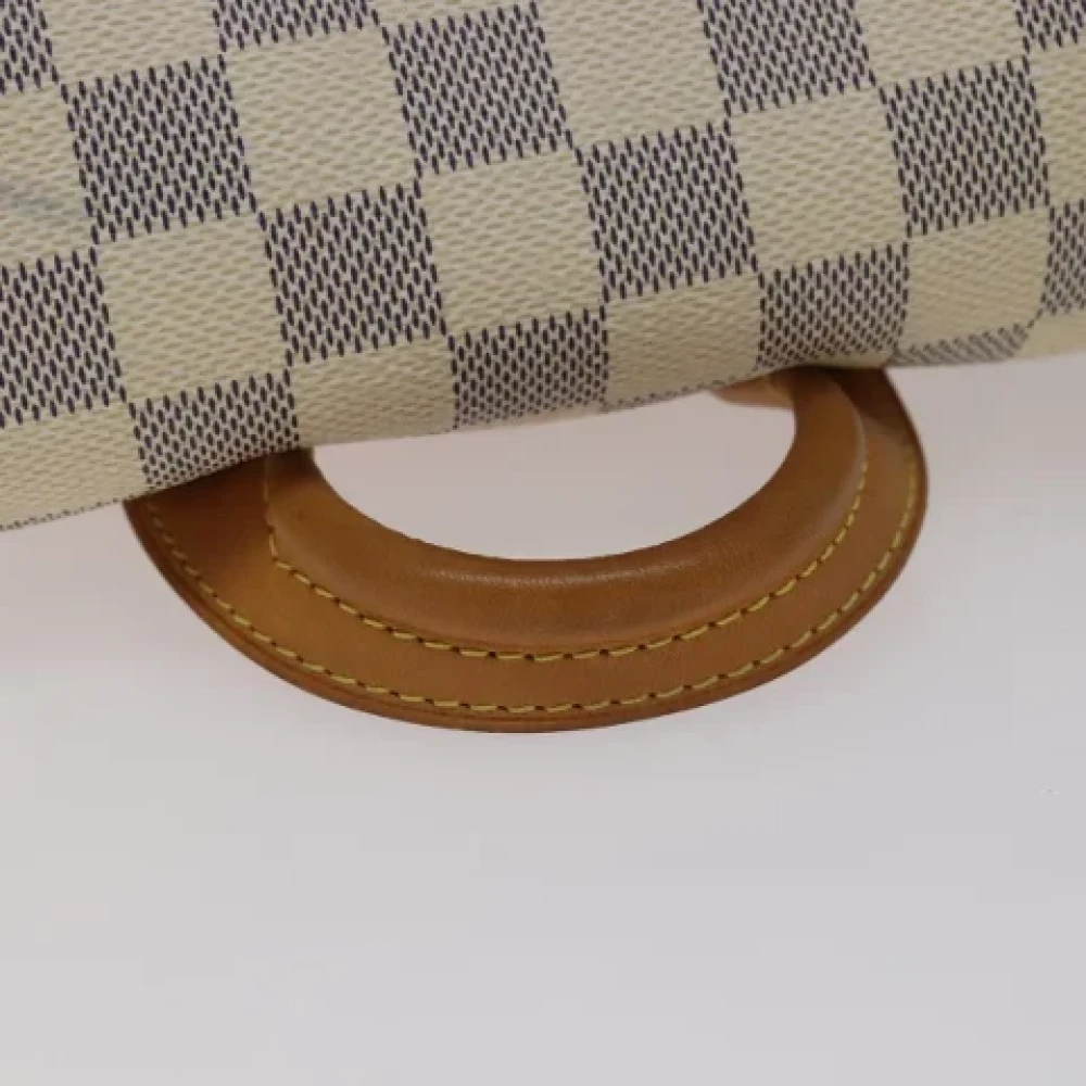 Louis Vuitton Vintage Pre-owned Canvas backpacks Beige Dames