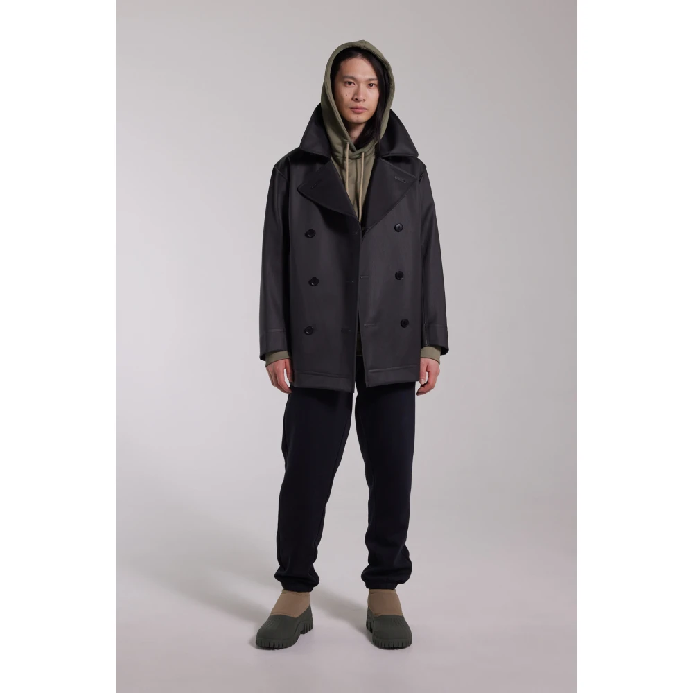 Stutterheim Klassieke Waterdichte Erwtenjas Black Heren