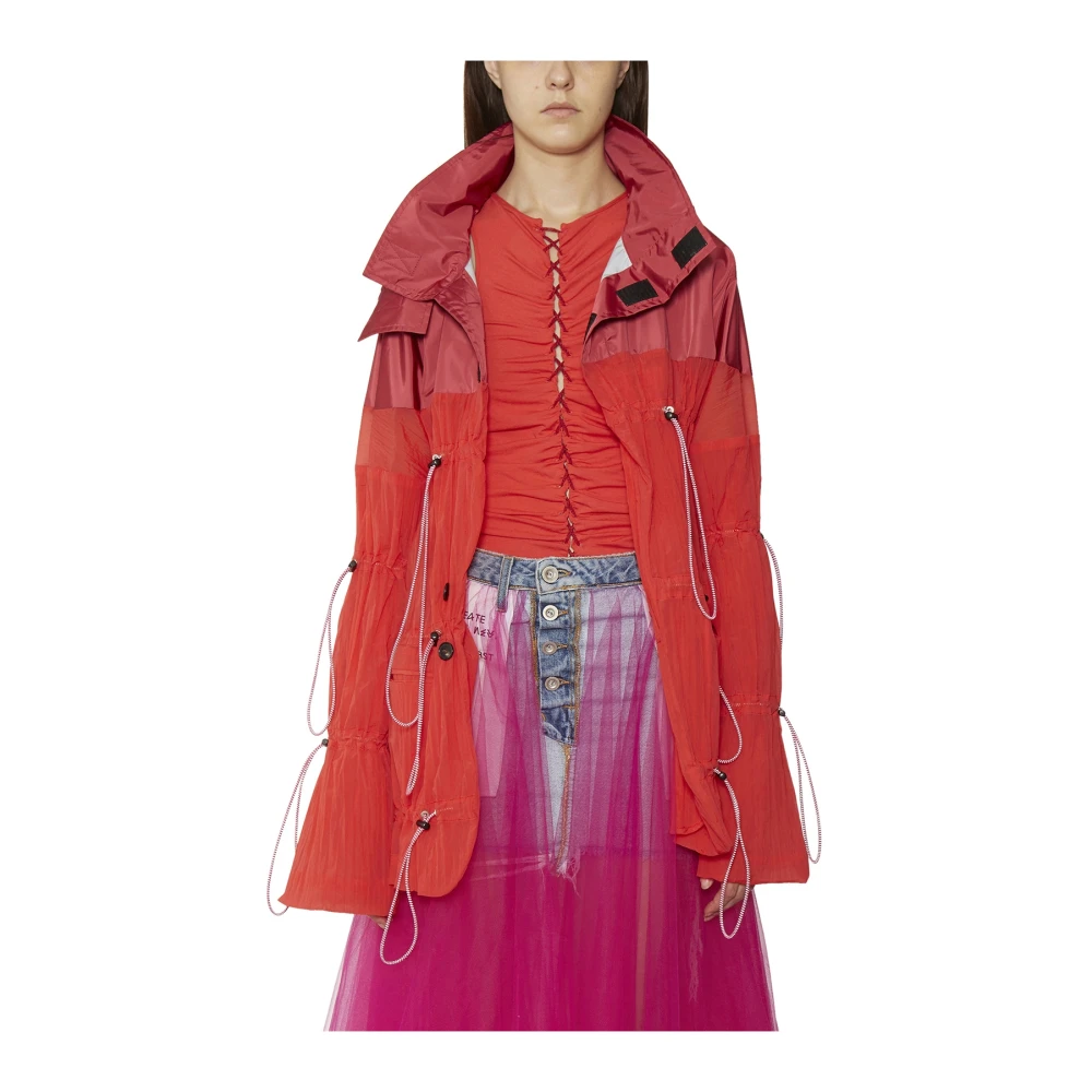 Unravel Project Lichte jassen Red Dames