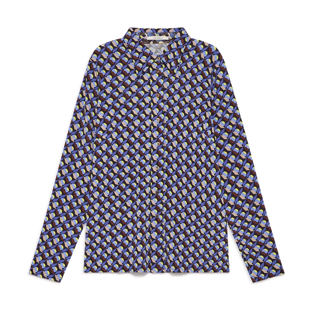 Maliparmi Prisma Jersey Shirt Purple Dames