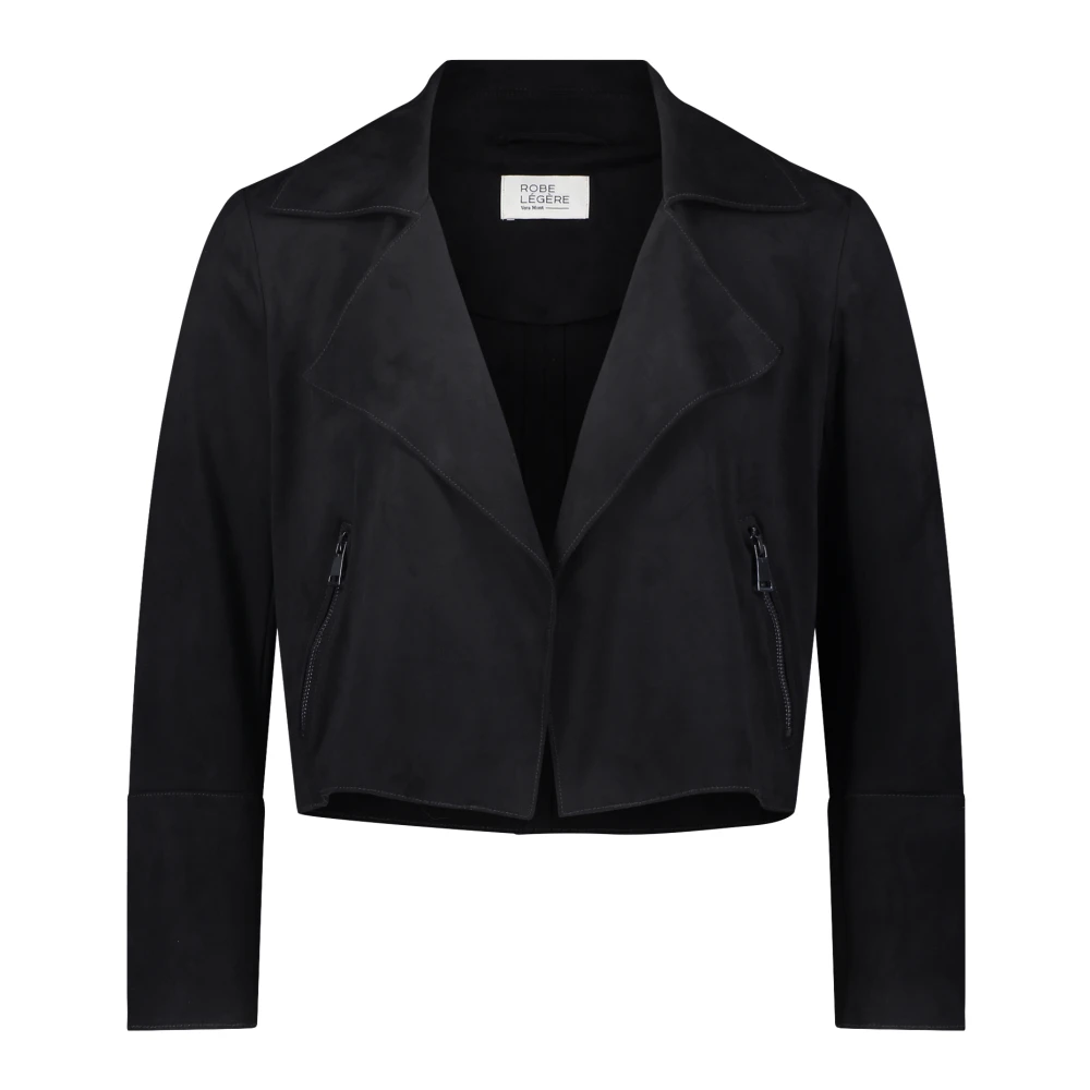 Vera Mont Lange Mouw Bikerjack Black Dames