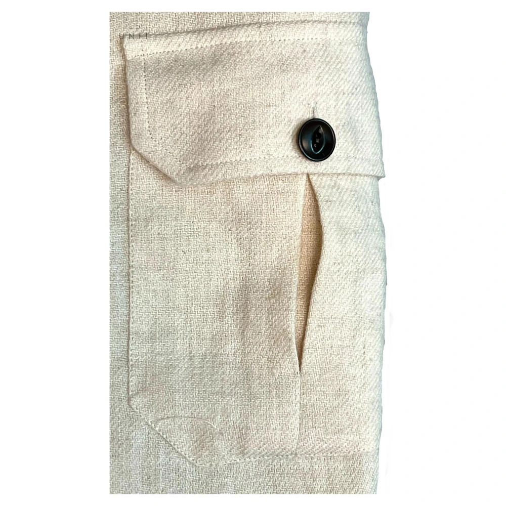 Salvatore Piccolo Rustiek Overshirt in Zandkleuren Beige Heren