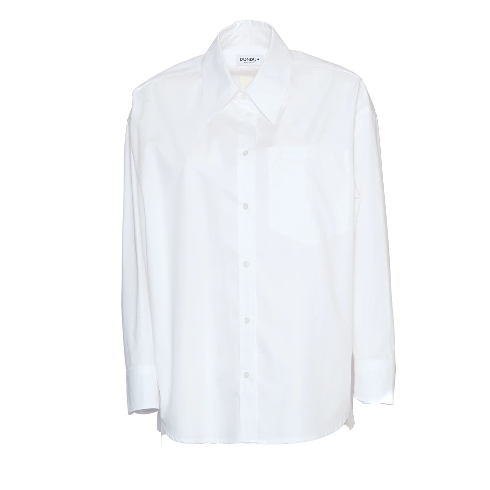 Dondup Wit Elegant Overhemd White Dames