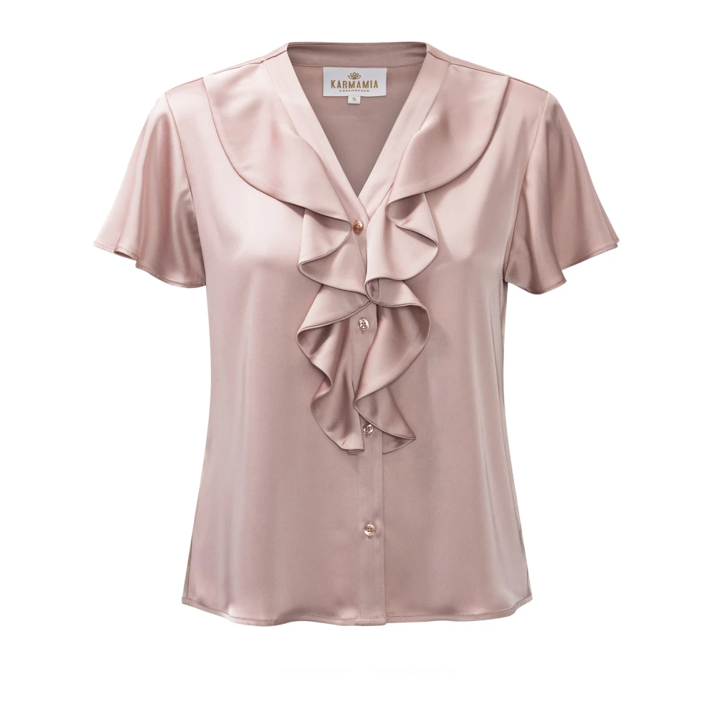 Karmamia Donna Rosa - Blouse - Blouses & Shirts - Xs