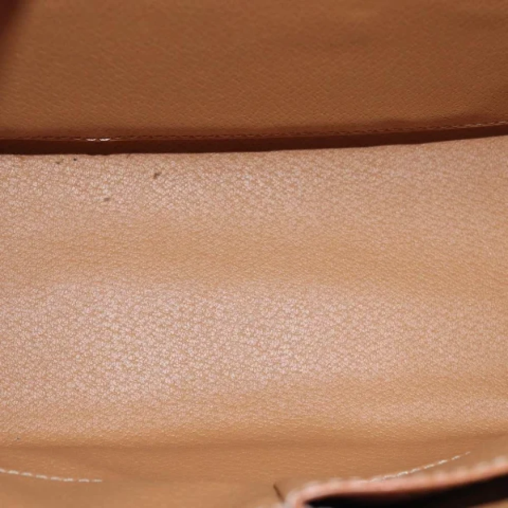 Celine Vintage Pre-owned Canvas celine-bags Beige Dames