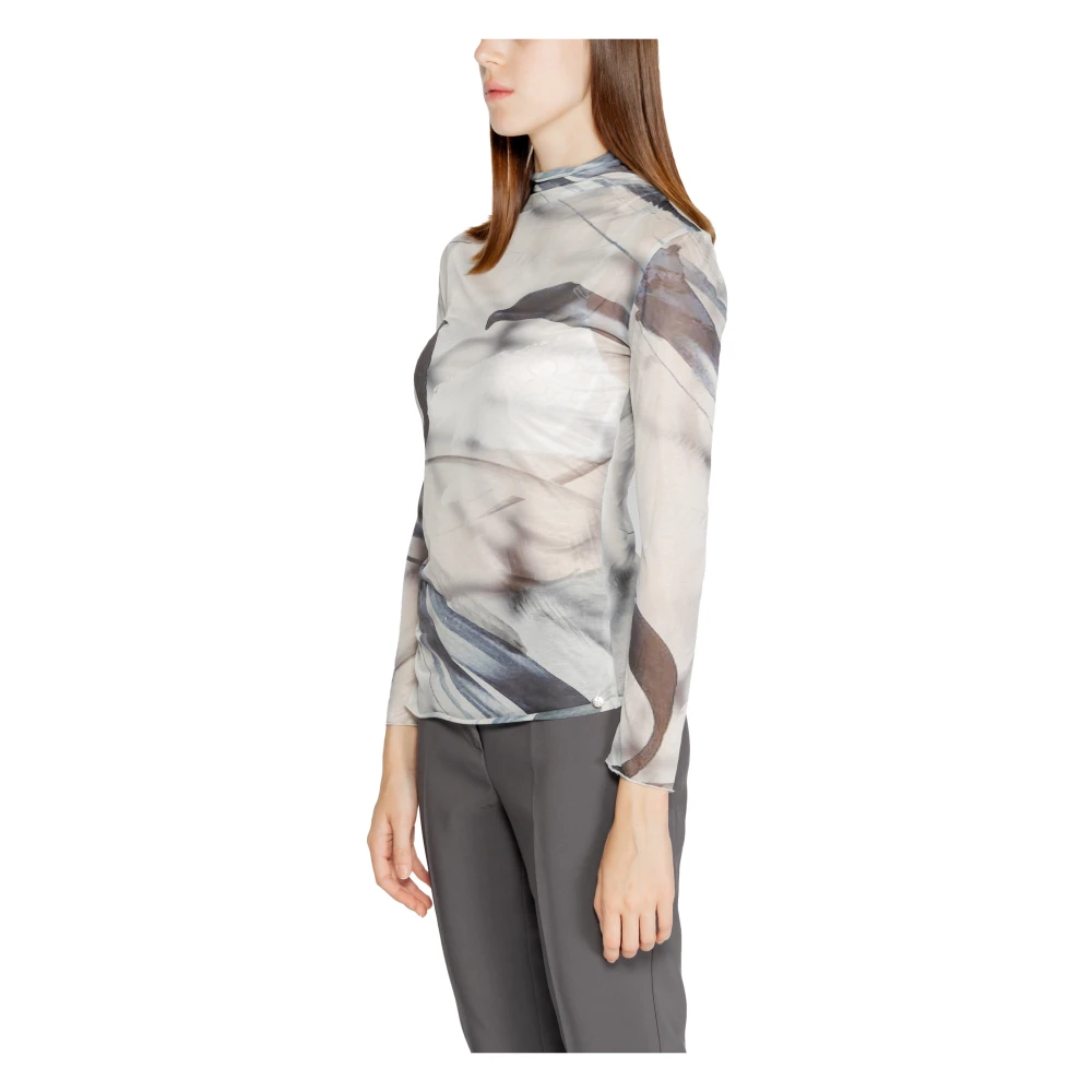 RINASCIMENTO Dames T-shirt Collectie: Herfst Winter Gray Dames